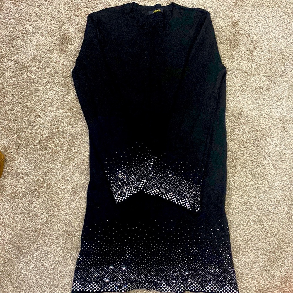 A black dress